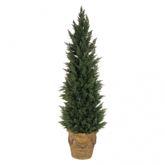 7 foot Artificial Outdoor Cypress Tree A 125