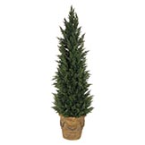 8 foot Artificial Outdoor Cypress Tree