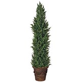 9 foot Artificial Outdoor Cypress Tree