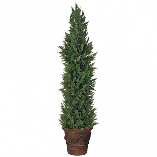 12 foot Artificial Outdoor Cypress Tree
