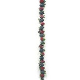 48 inch Sugared Raspberry Ice Garland (Set of 6)