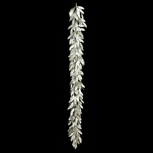 6 foot Plastic Bay Leaf Garland (Set of 2)
