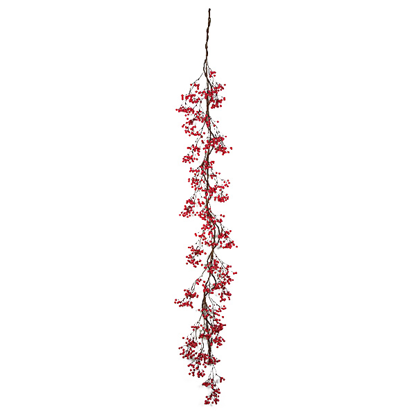 6 foot Foam Mountain Berry Garland (Set of 2)