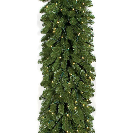 9 foot x 24 inch Unlit Pine Garland