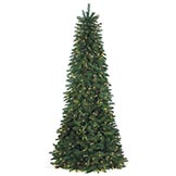 7.5 foot Upside-Down Tree - Reversible?!: Clear Lights