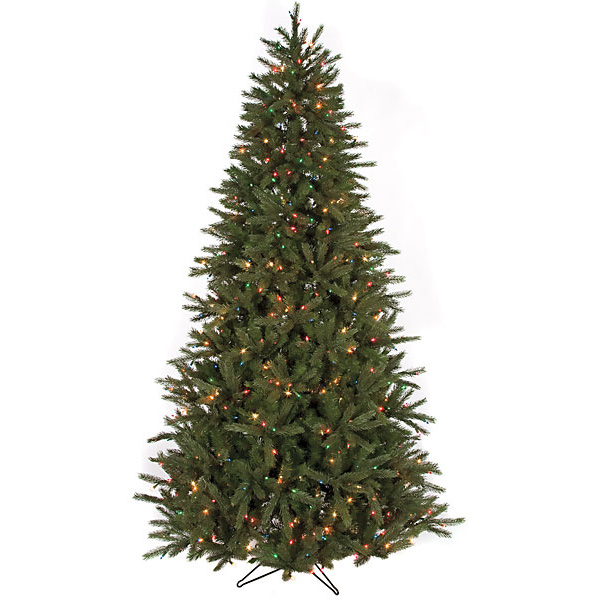 7.5 foot Eastern Fir Tree MultiColored Lights C90922