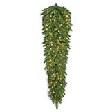72 inch Mixed Pine Teardrop: Clear LEDs