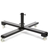 42 inch Christmas Metal Tree Stand with 2.25 inch Hole: for 12-15 foot Trees: