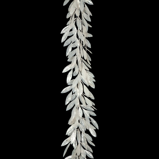 6 foot Iridescent Bay Leaf Garland (Set of 2)