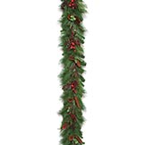 6 foot x 12 inch Mixed Pine Garland