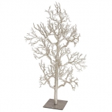 42 inch Rose Gold Plastic Glittered Twig Tree