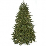 7.5 foot PE/PVC Douglas Fir Tree: Clear LEDs