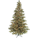 7.5 foot PE/PVC Arizona Fir Tree: Clear LEDs