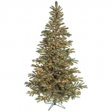 7.5 foot PE/PVC Arizona Fir Tree: Clear LEDs
