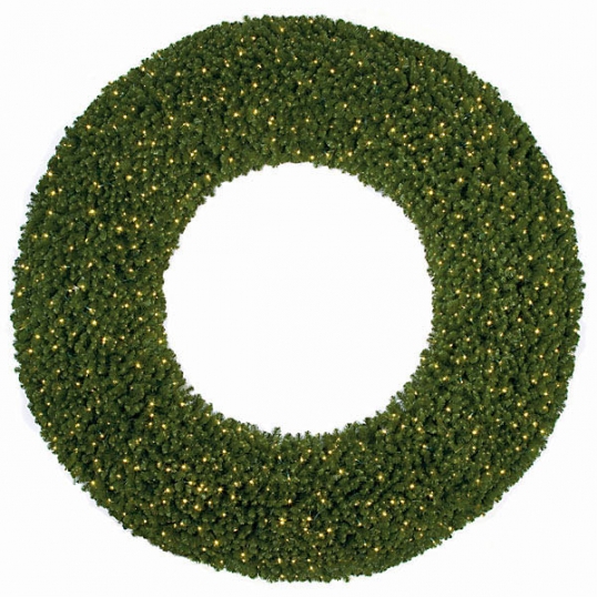 Artificial Commercial Pine Christmas Wreath