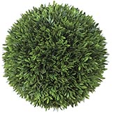 10 inch Artificial Podocarpus Ball (Set of 4)