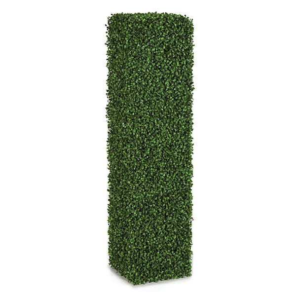 4 Foot Artificial Boxwood Column Hedge