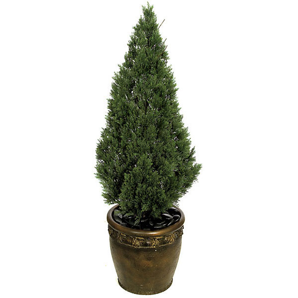 AGF4054 4 foot Artificial Cedar Tree: Potted sku AGF4054