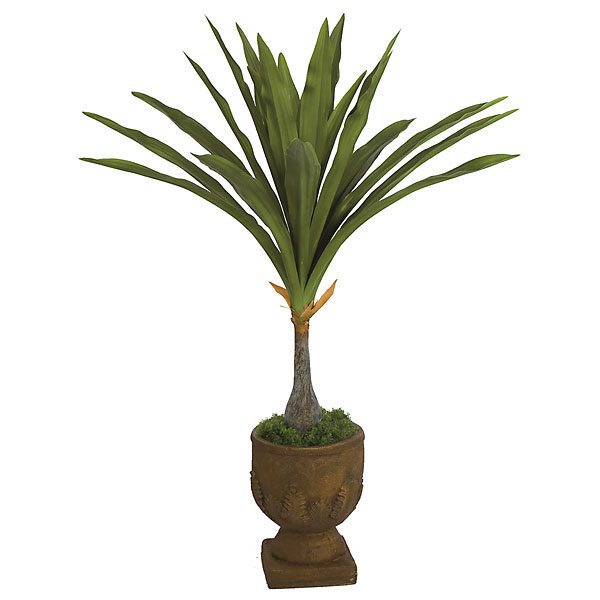 56 inch Artificial Large Leaf Dragon Tree Potted A84850