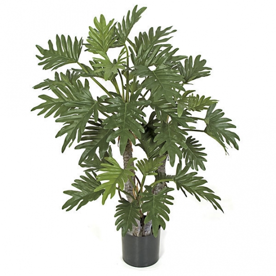 40 inch Artificial Selloum Philodendron Plant: Potted | P-110020