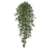 50 inch Artificial Wandering Jew Bush: Unpotted