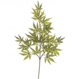 30 inch Artificial Green Japanese Maple Branch (Set of 12) - CLOSEOUT