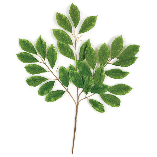 26 Inch Artificial Cherry Leaf Branch (set Of 24)