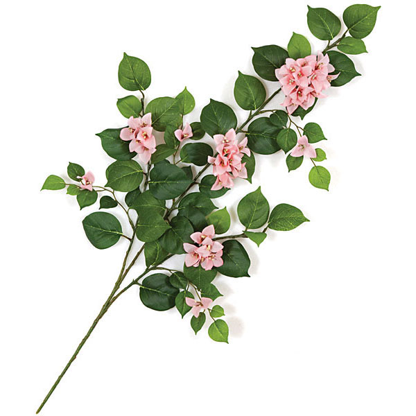 31 Inch Artificial Pink Bougainvillea Branch (set Of 12)