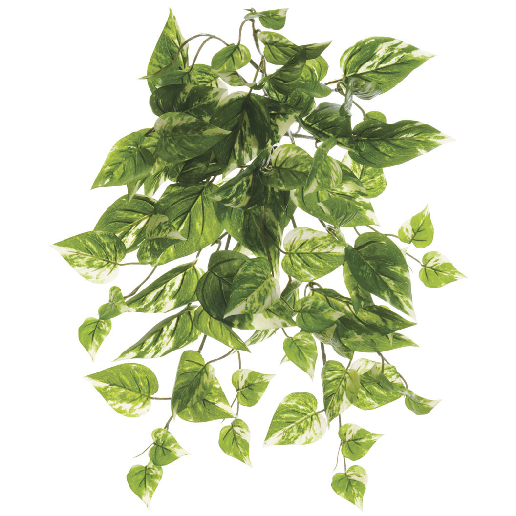 inch Artificial Outdoor Pothos Bush: Limited UV