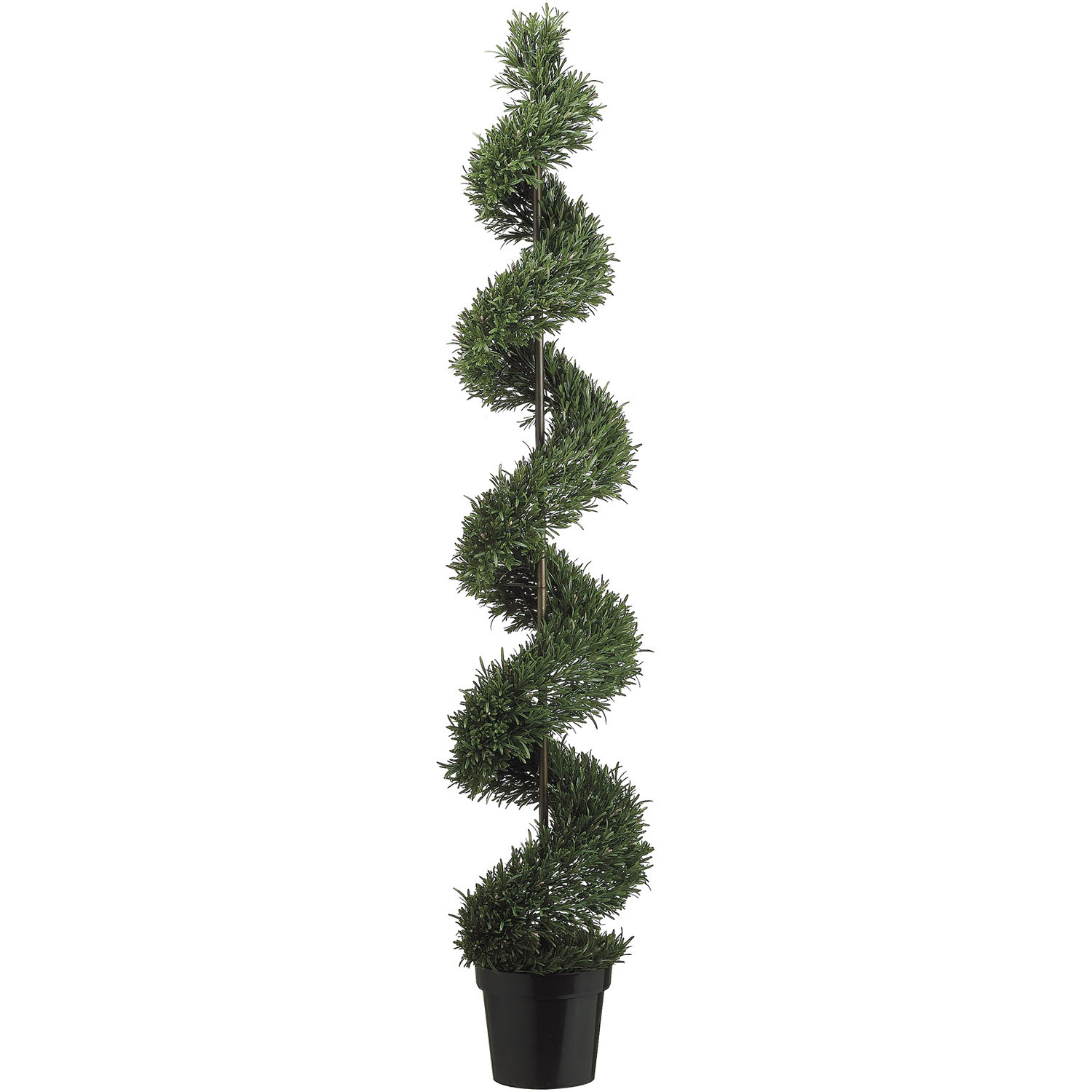6 foot Outdoor Artificial Rosemary Spiral Topiary Potted LPR036GR
