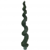 10 foot UV Protected Spiral Pond Cypress Topiary: Potted