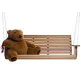 6 foot Cedar Porch Swing