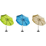 10 foot Aluminum Tilt Patio Umbrella (tan, blue or lime)