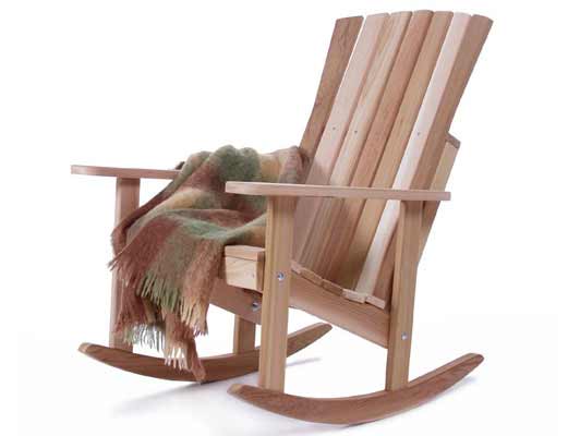 Cedar Athena Rocker Chair