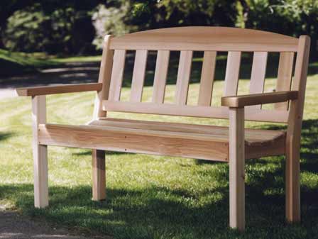 ATCGB48 Cedar Garden Bench sku ATCGB48