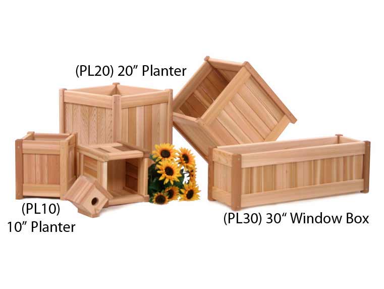 ATCPL20 Cedar 20 inch Planter Box sku ATCPL20
