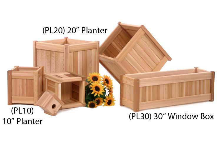 Cedar 30 Inch Window Box