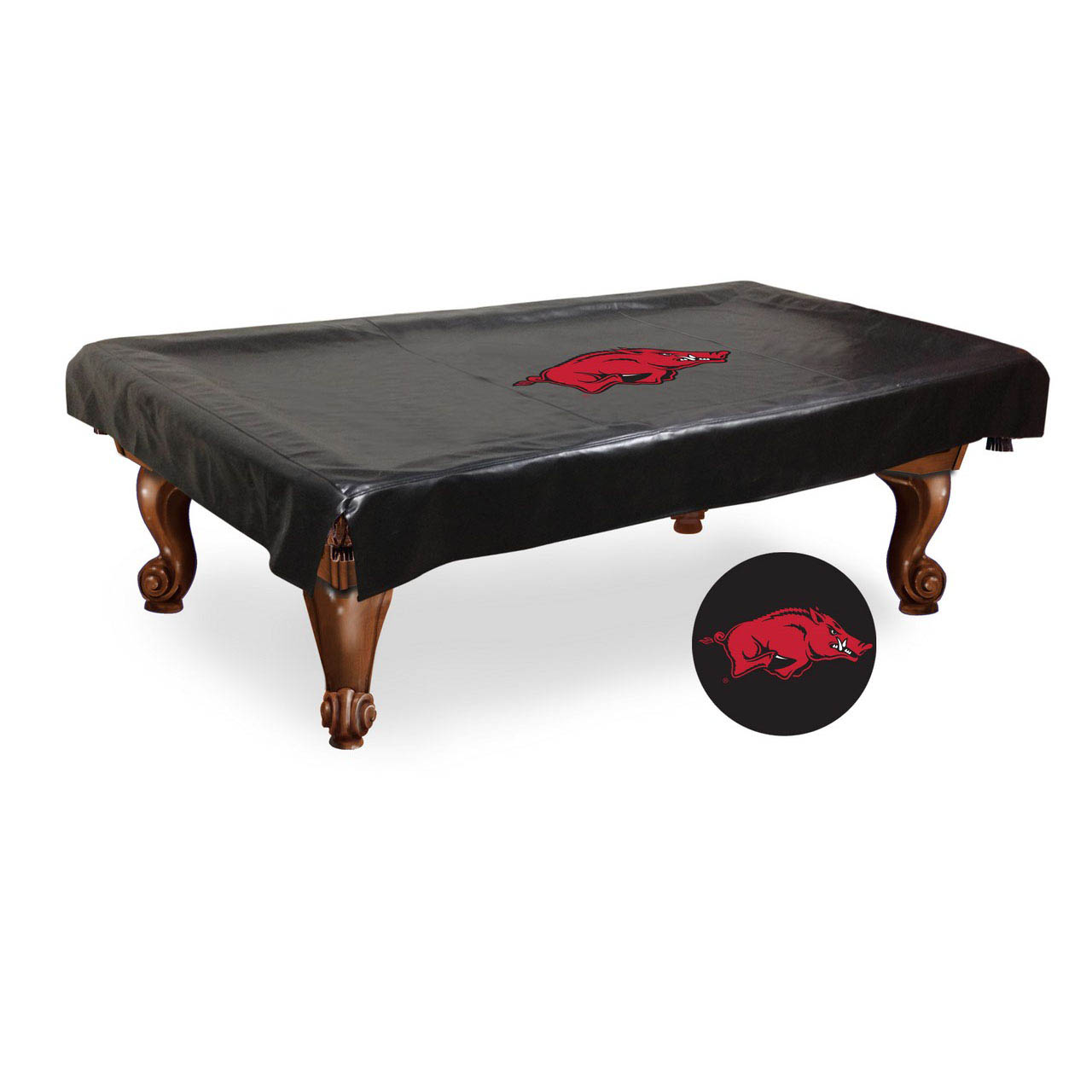 University Of Arkansas Billiard Table Cover