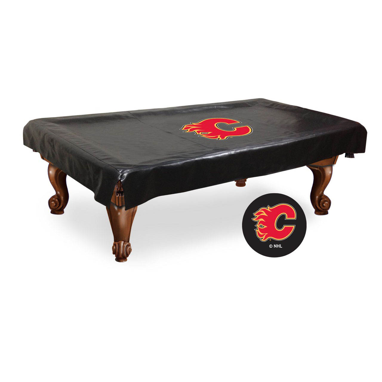 Calgary Flames Billiard Table Cover