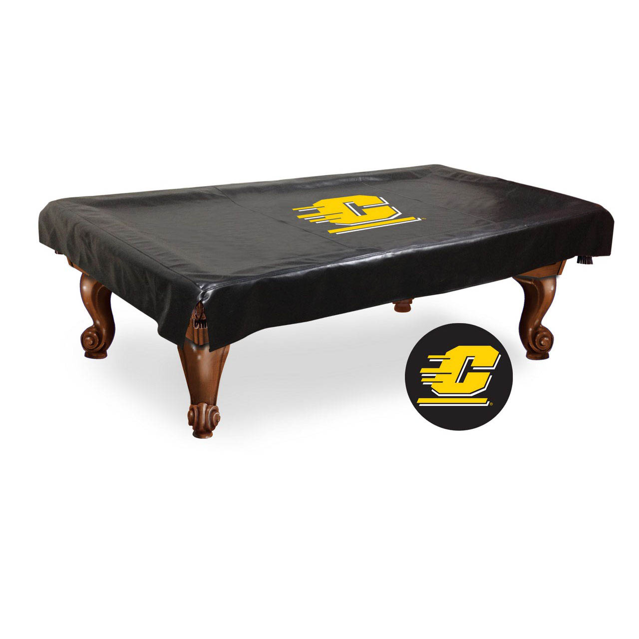 Central Michigan Billiard Table Cover