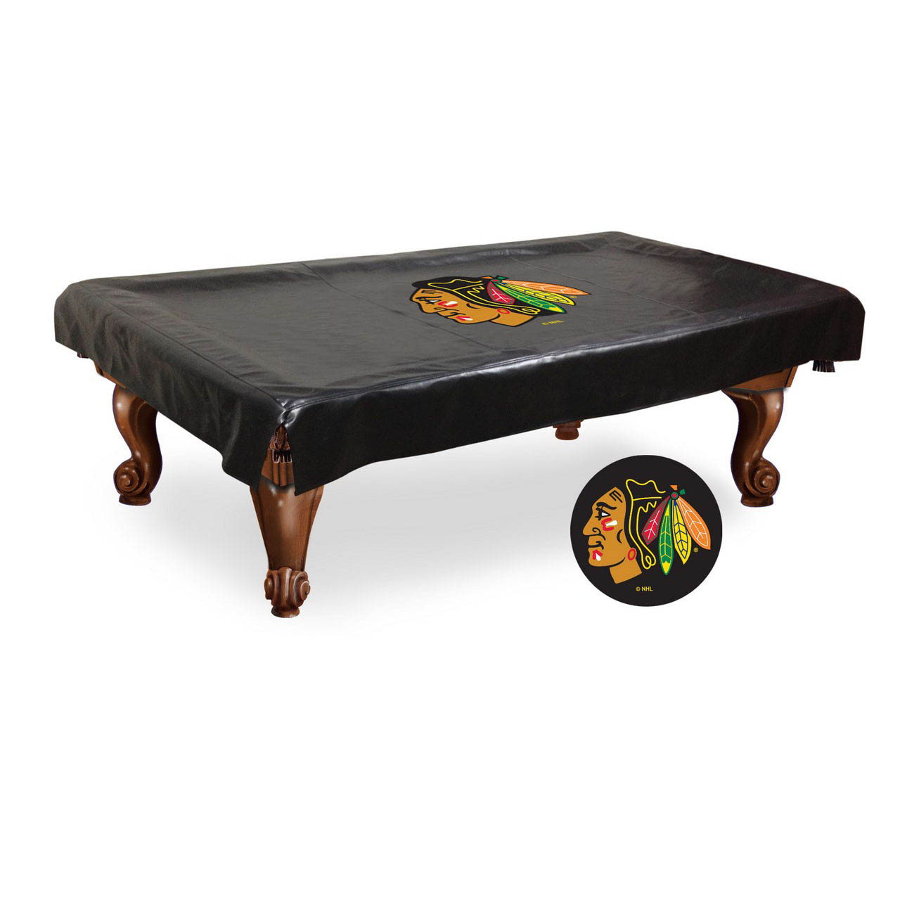 Chicago Blackhawks Billiard Table Cover