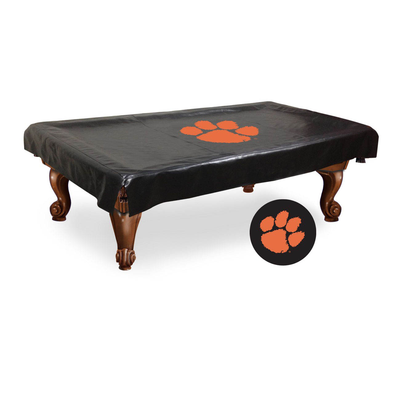 Clemson Billiard Table Cover