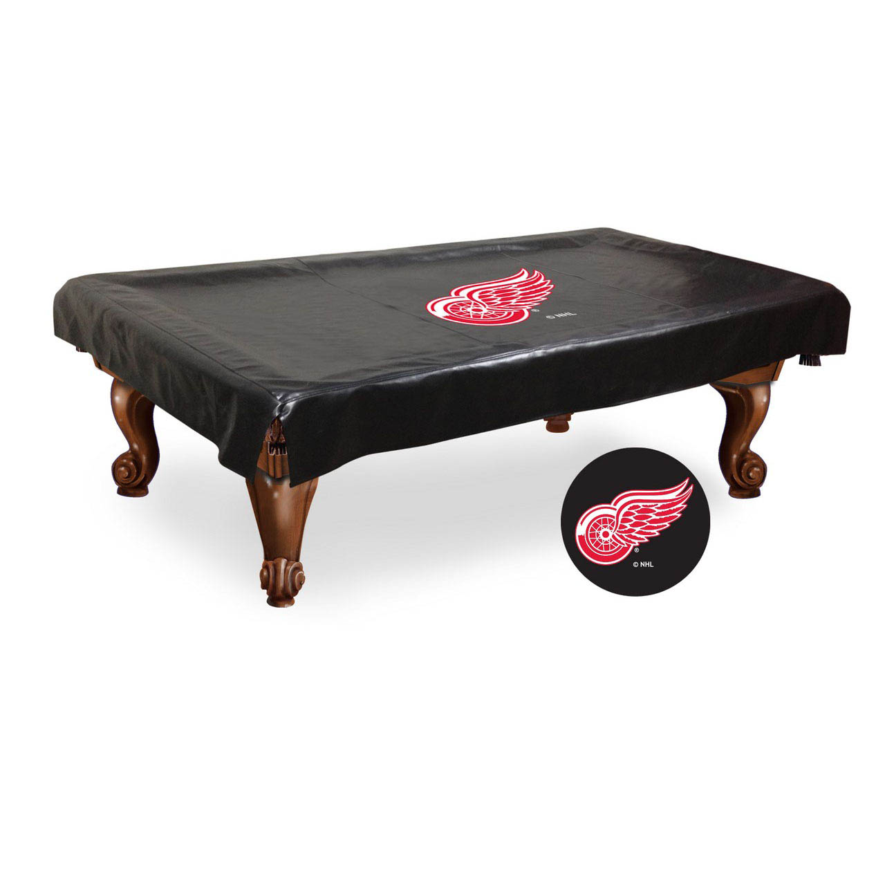 Detroit Red Wings Billiard Table Cover