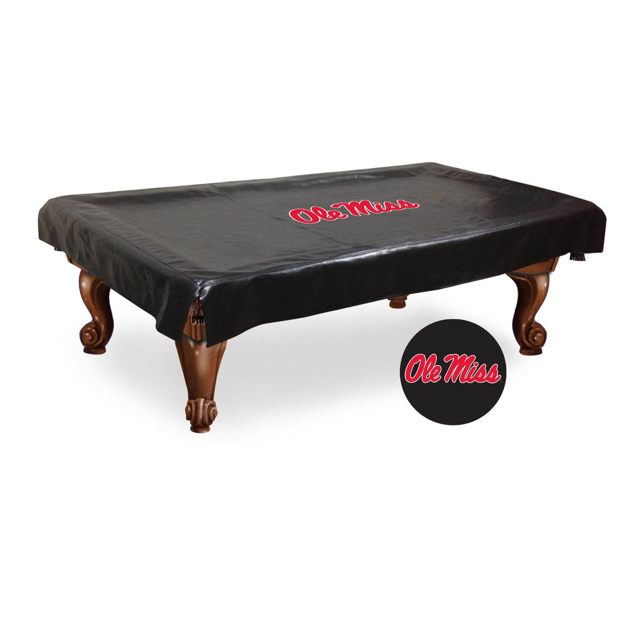 Ole Miss Billiard Table Cover