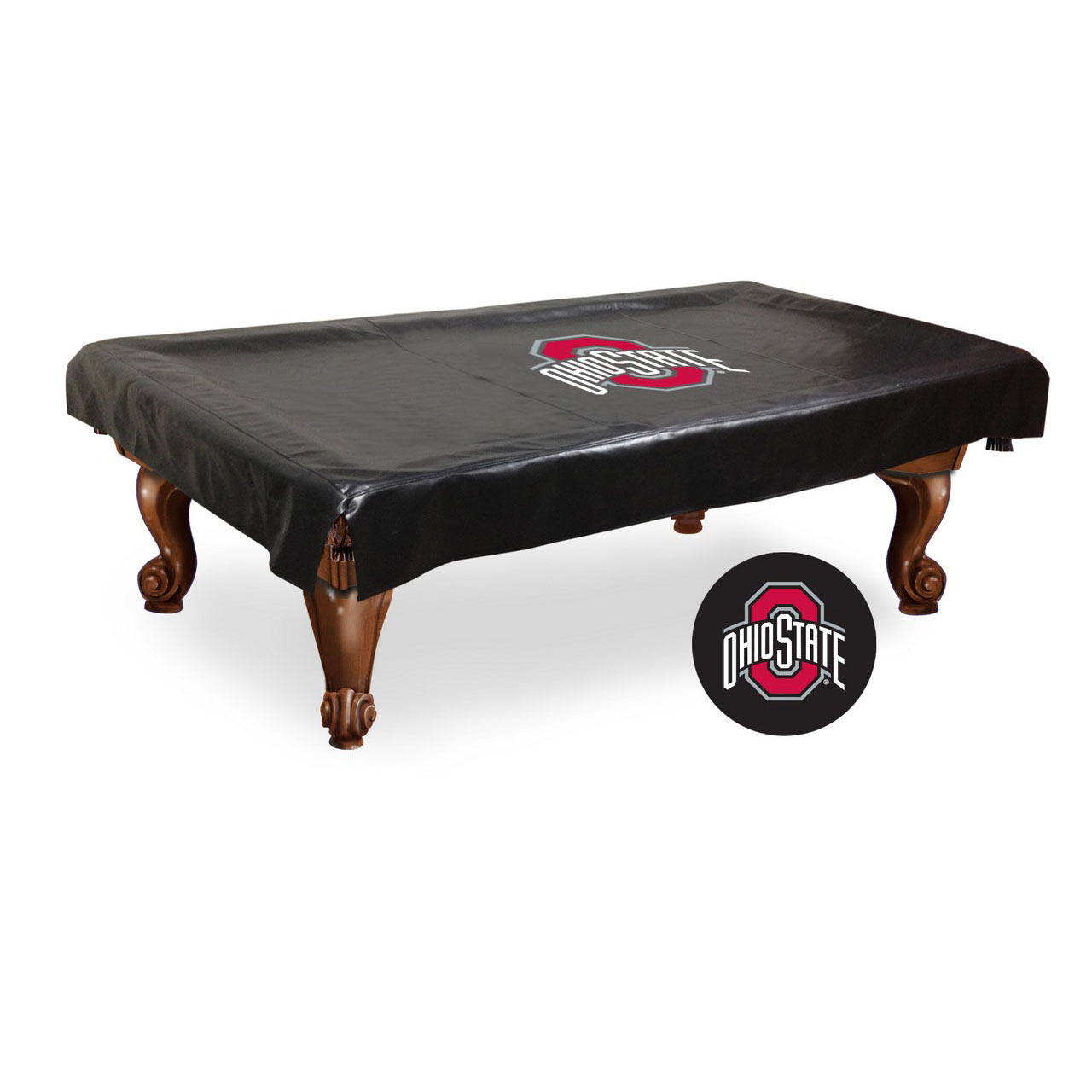 Ohio State Billiard Table Cover