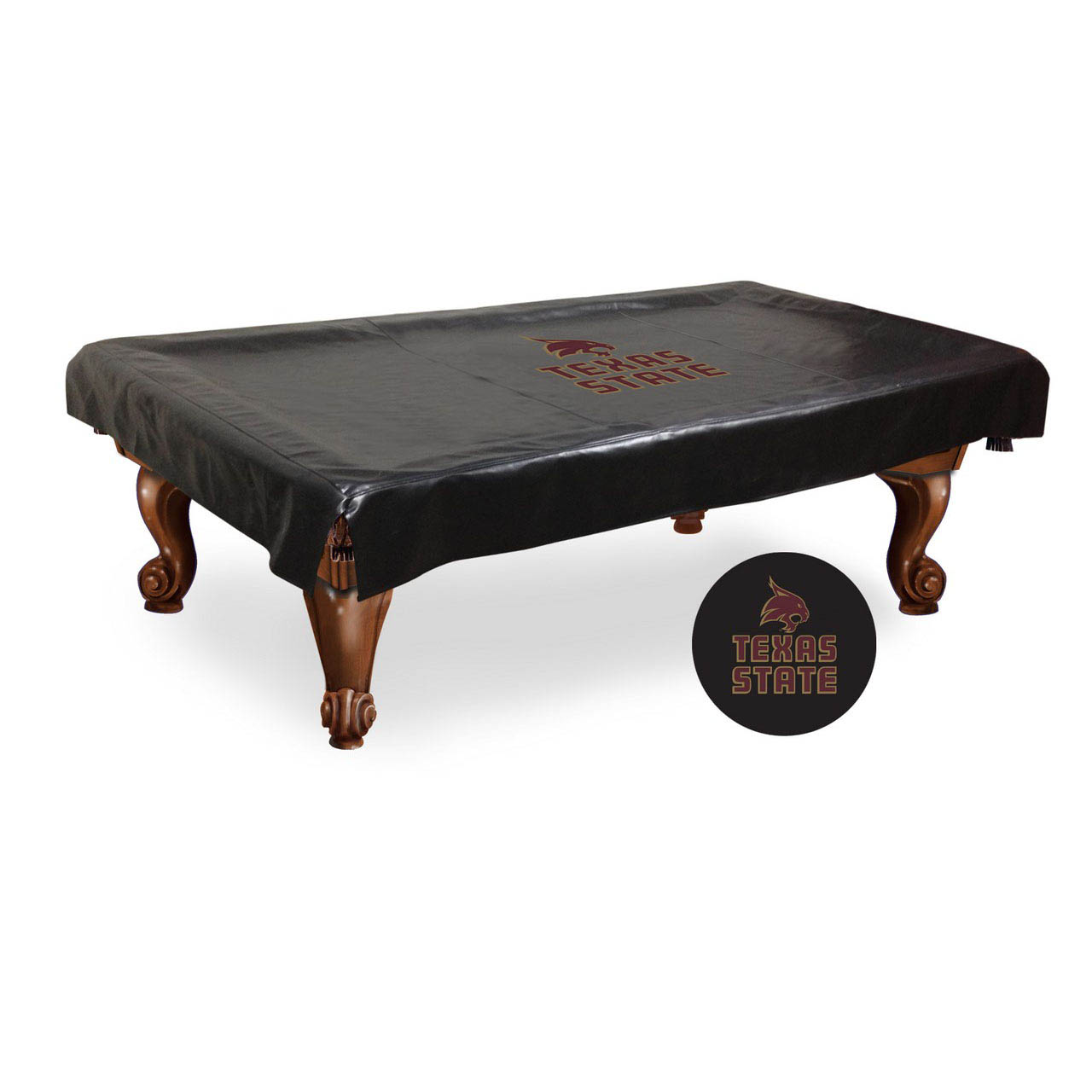 Texas State Billiard Table Cover