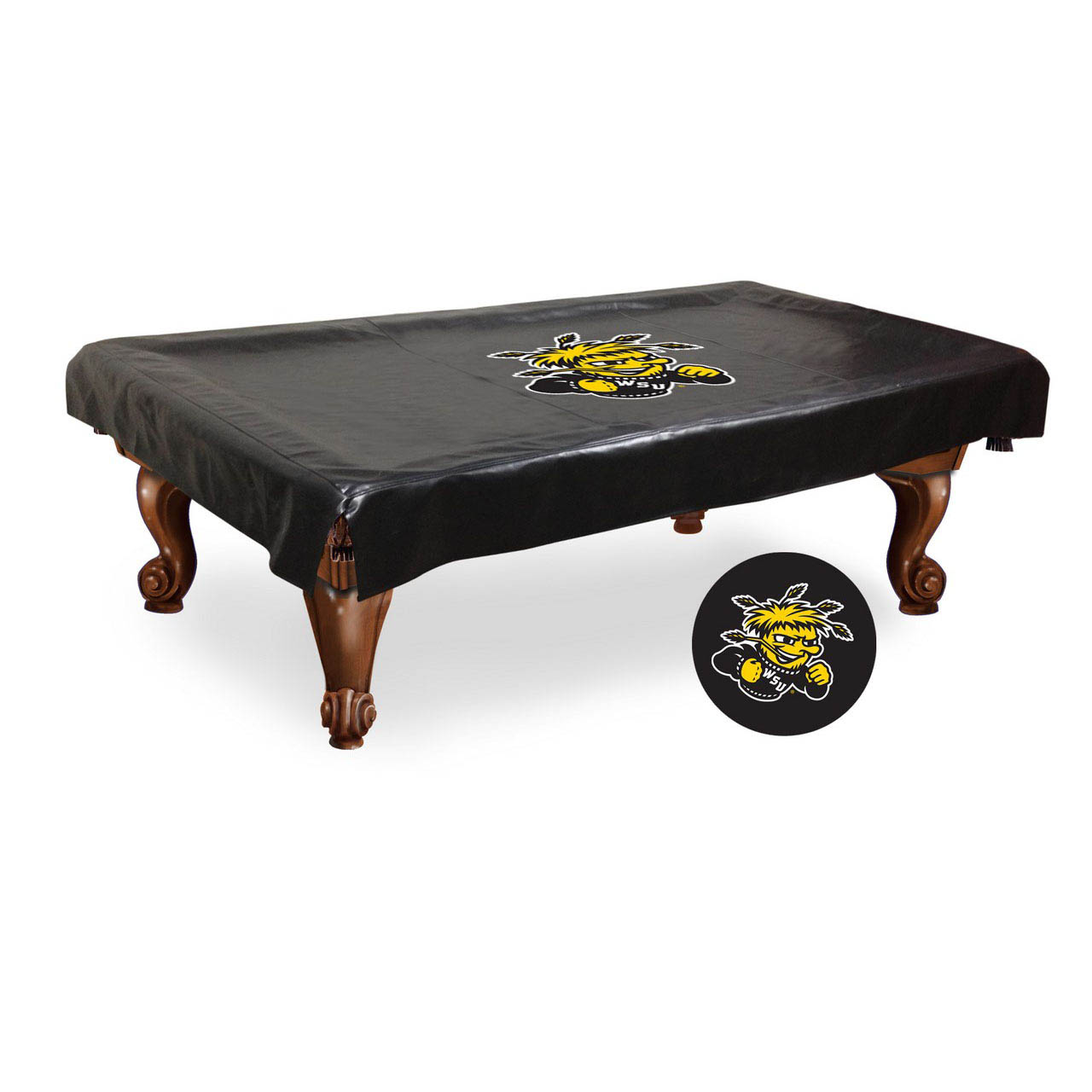 Wichita State Billiard Table Cover