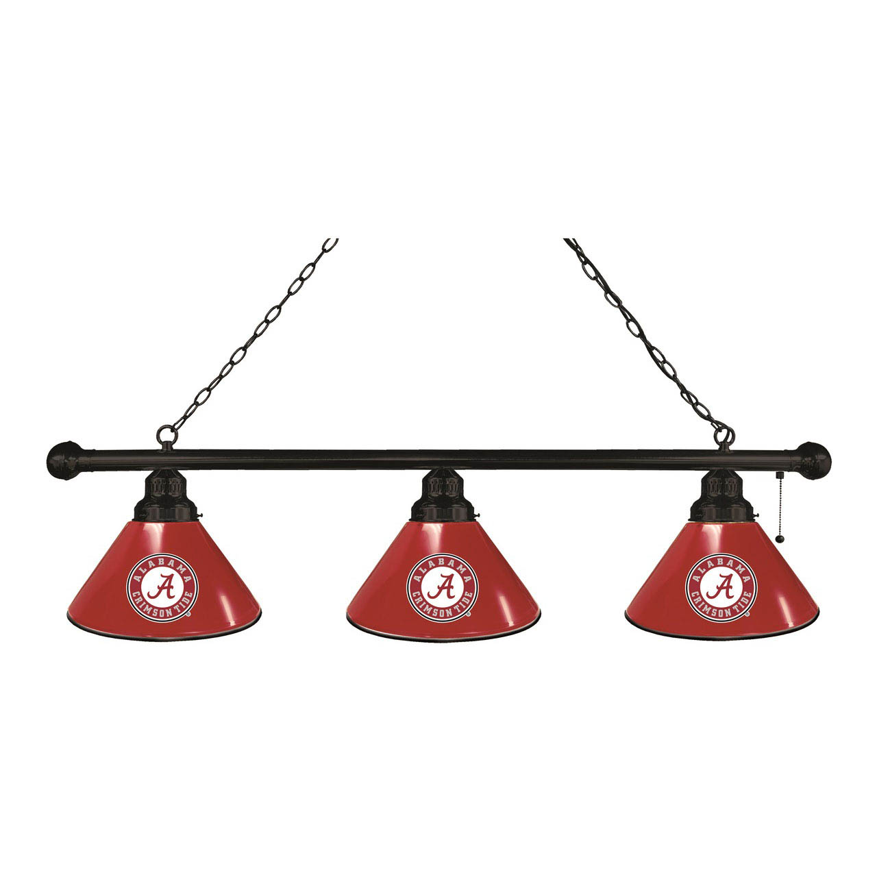 Alabama 3 Shade Billiard Light