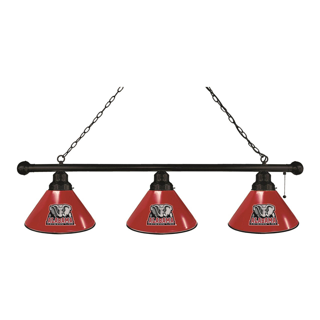 Alabama 3 Shade Billiard Light