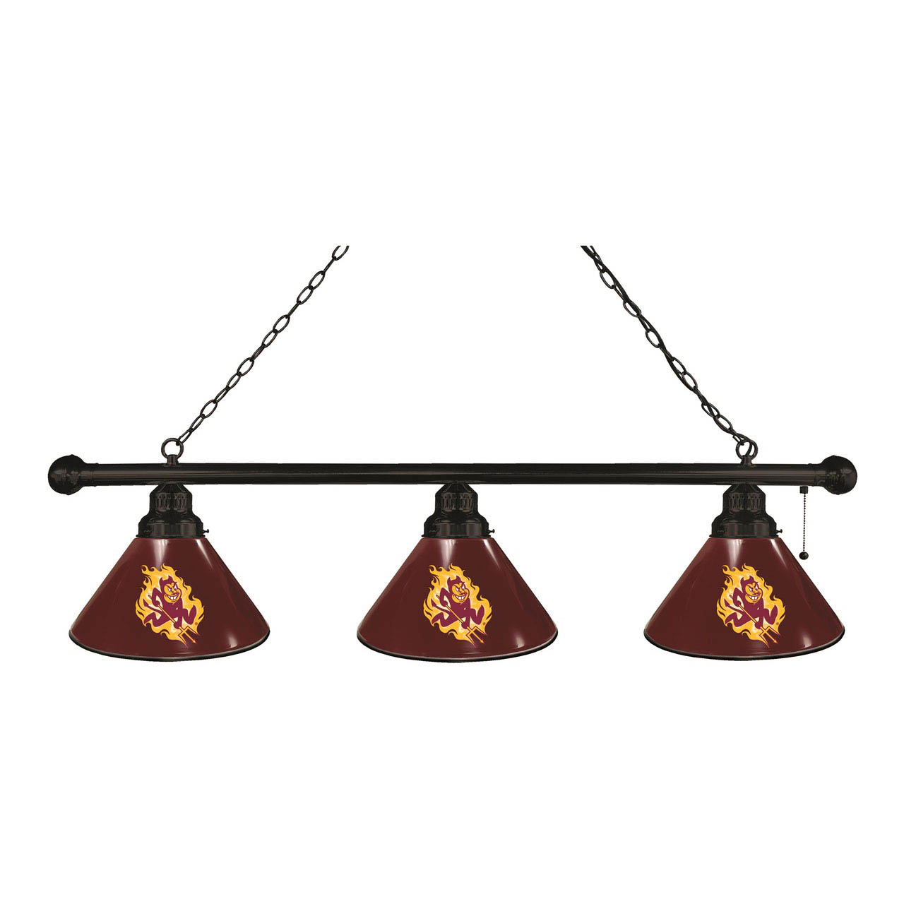 Arizona State 3 Shade Billiard Light